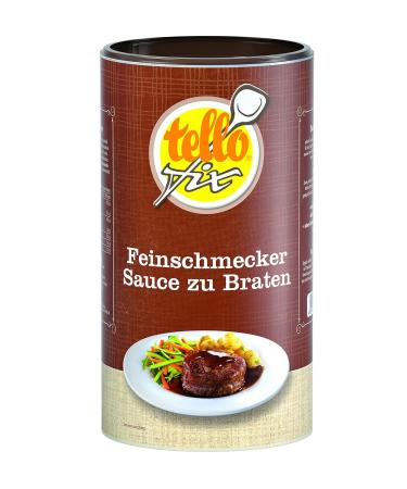 tellofix gourmet sauce for roasts - dark roast sauce for cooking and refining - without preservatives - 1 x 752 g single