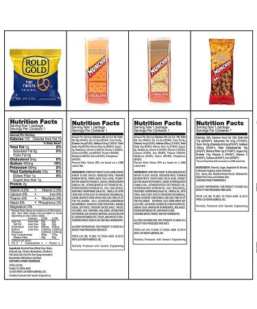Frito-Lay Sweet & Salty Snacks Variety Box - 50 Count Care Package of Cookies, Crackers, Chips & Nuts - Buy Online on GoSupps.com