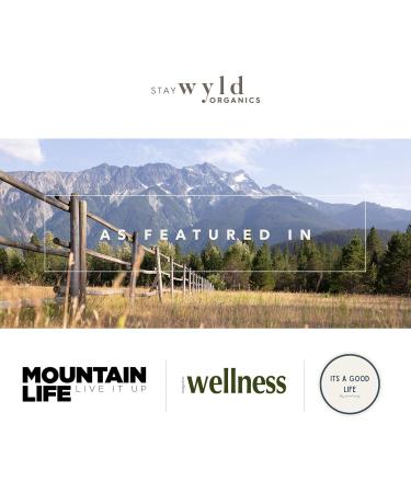 Stay Wyld - Organic Chaga Mushroom Capsules -Natural Cholesterol Level and Immune Support Supplement - 100% Canadian Grown Chaga Fruiting Bodies - Non-GMO Vegan - Mushroom Supplement - 60 Capsules Chaga - Capsules - Buy Online on GoSupps.com