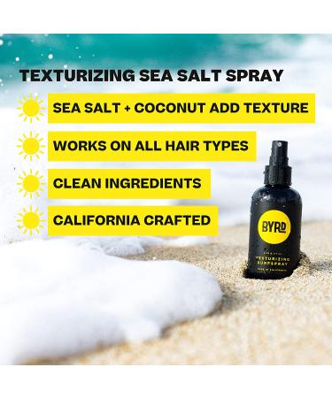 Byrd Hairdo Texturizing Surfspray - Salty Coconut 6 oz | Beachy Waves & Volume - Buy Online on GoSupps.com