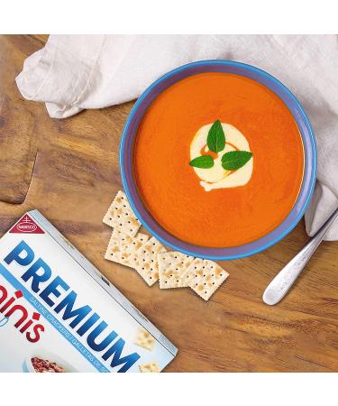 Premium Original Mini Saltine Crackers - 6-Pack, 11 oz Boxes - Buy Online on GoSupps.com
