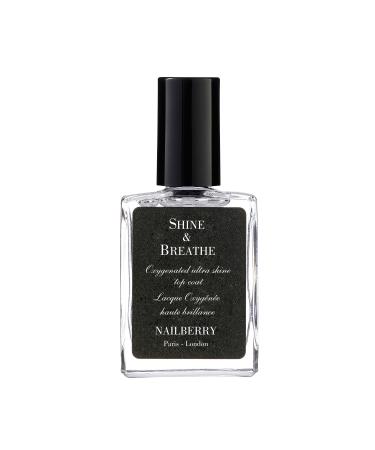 Nailberry Shine & Breathe Oxygenated Top Coat 15 ml | Boosts the Vibrancy Shine and Staying Power of your Polish