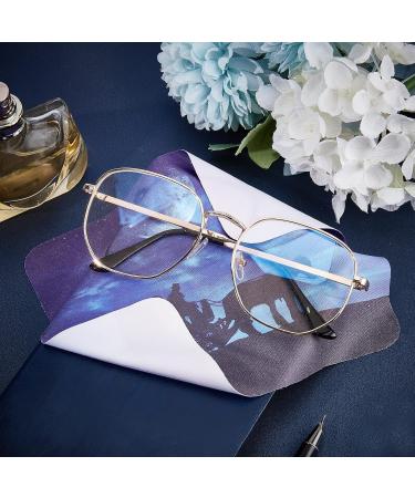 CREATCABIN 20-Piece Vintage Glasses Cleaning Cloth Set - Soft Reusable Microfiber Wipes with Starry Sky Designs for Eyeglasses Sunglasses Phones & More - Buy Online on GoSupps.com