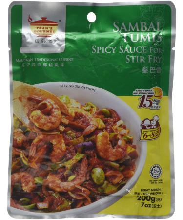 Tean's Gourmet Sambal Tumis Paste 200 g Ven_FD09-078
