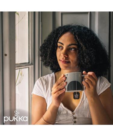 Pukka Organic Herbal Tea Peppermint & Liquorice | After Meals Mint Tea | Pack of 4 | 80 Tea Bags - Buy Online Worldwide - Buy Online on GoSupps.com