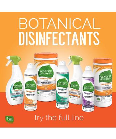 Seventh Generation Disinfectant Spray - Fresh Citrus & Thyme Scent - 13.9 Ounce (Pack of 4) - Buy Online on GoSupps.com