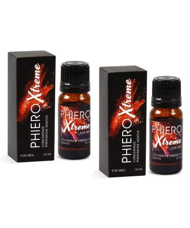 Phiero Xtreme: Powerful concentrated pheromone (Combine Phiero Xtreme with your favorite perfume!) Double Pack