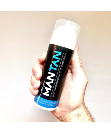 Men's Moisturiser with Gradual Tan Bronzer - MANTAN - Buy Online on GoSupps.com