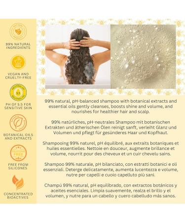 99% Natural CLARIFYING SHAMPOO - APPLE CIDER VINEGAR ALOE VERA and LAVENDER - 250 ml - by BEES of BRITAIN - Free from Sulfates Parabens Silicone. We Donate 5% of Profits to Save the Bees. - Buy Online on GoSupps.com