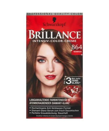 Schwarzkopf Brillance Coloration Level 3 864 Fawn 143 ml