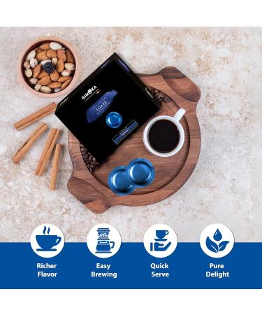 Intenso Decaffeinato Cremoso Vellutato Coffee Capsule (SOAVE Pack 3 SOAVE Pack 3) SOAVE (50x3) Pack 3 - Buy Online on GoSupps.com