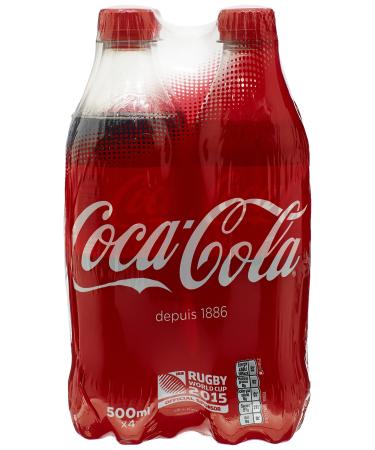 Coca Cola Soft drink with plant extracts - 4 bottles of 50cl