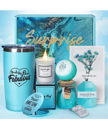 Birthday Gifts for Women - Relaxing Spa Gift Basket Set Gifts for Women Who Have Everything Gifts for Mom Her Happy Birthday Gifts for Mom Sister Best Friend Gifts for Women
