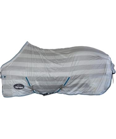 Marengos Flying Corner Cloister for Insect Protection - Adjustable Eczema Ceiling | Silver Gray 155cm | Economic Horse Ceiling Solution - Buy Online on GoSupps.com