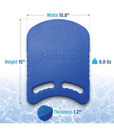 Junior Kickboard Buoy for Youth & Toddlers | Swimming Aid & Training Board for Kids | Learn to Swim in Pool & Open Waters | EVA Material & BPA Free - Blue - Buy Online on GoSupps.com