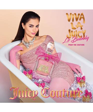 Juicy Couture Viva La Juicy Le Bubbly Eau De Parfum Luxury Women's Perfume with Notes of Champagne Inspired Pink Berries Gardenia Jasmine & Amber - Fruity & Sweet EDP Spray 1.35 Fl Oz (Pack of 3) - Buy Online on GoSupps.com
