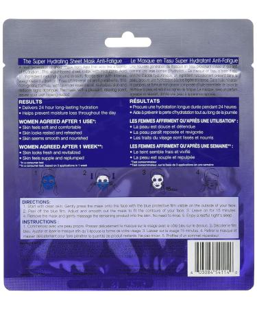 Garnier Skinactive Super Hydrating Anti-Fatigue Facial Mask with Lavender - 1.08oz, 1 Count - Buy Online on GoSupps.com