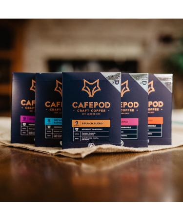 CafePod Coffee Pods Nespresso Compatible Variety Pack - 180 Aluminium Capsules - Buy Online on GoSupps.com