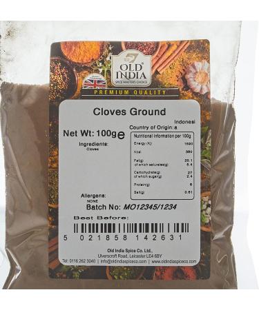 Old India Cloves Ground 100g - Premium Quality Spice for Cooking (Pack of 1) - Buy Online on GoSupps.com