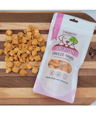3-Pack Freeze Dried Dog Treats Trainer Topper in Salmon Chicken & Beef Liver Flavors. All Natural Healthy Treat 1 Ingredient - Buy Online on GoSupps.com