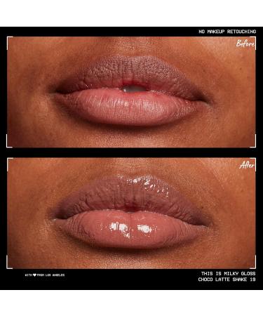 NXY Milky Gloss Lip Gloss - Choco Latte Shake | Vegan Formula | 12 Hour Hydration | Milk Chocolate Scented - Buy Online on GoSupps.com