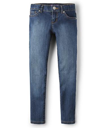 The Children's Place Boy's Stretch Straight Jeans 5 Victory Blue Wash Single