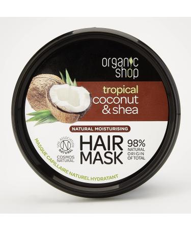 Coconut & Shea Moisturising Hair Mask | Deep Hydration All Hair Types | International Shipping Available - Buy Online on GoSupps.com