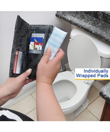 Extra Large Disposable Toilet Seat Covers - Individually Wrapped for Adults, Kids, and Toddlers - Water Proof and Nonslip - Ideal for Travel and Public Restrooms - Buy Online on GoSupps.com