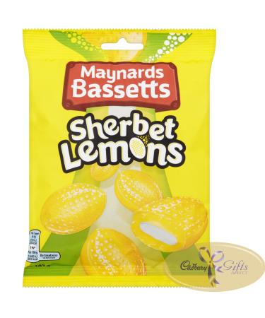 Cadbury Bassett's Sherbet Lemon 192g (Box of 12)