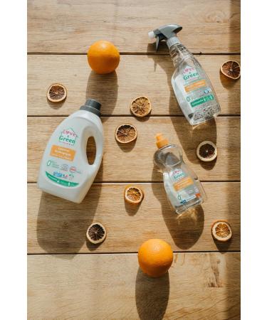 Love & Green Home Ecological refillable laundry detergent Orange blossom scent. Dermatest 5 star certified and Eco-detergent by E - Buy Online on GoSupps.com
