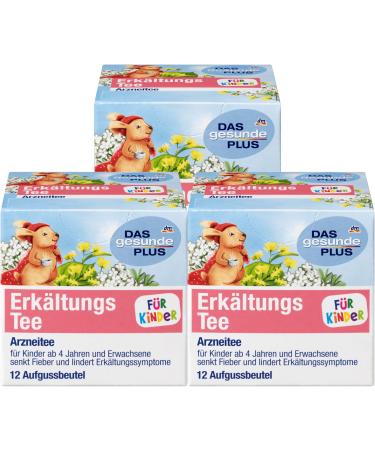 Herbal Common Cold Tea for Children 3 packs x 18 g Mivolis/Germany
