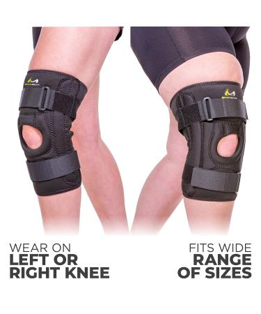BraceAbility Patella Stabilizing Knee Brace for Chondromalacia & Patellofemoral Pain - U-Shaped Support for Tendonitis Torn Meniscus & Arthritis (Sizes Available - Buy Online on GoSupps.com