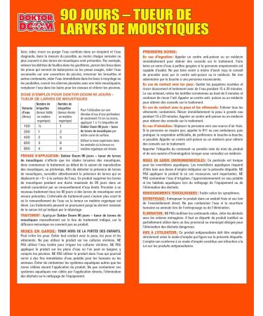 Doktor Doom 90-Day Larva Killer Mosquito/Insect Briquets/Dunks 4-pk - Buy Online on GoSupps.com