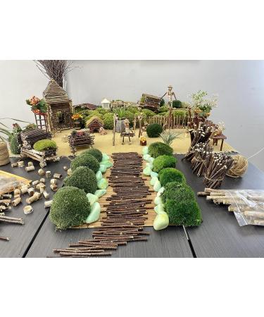 120 Gram - Wood Sticks for Crafts - 6 Inch Birch Wood Craft Sticks - Natural Twigs Sticks for Crafting  DIY School Projects  Card Making  Embellishments & Photo Props - Buy Online on GoSupps.com