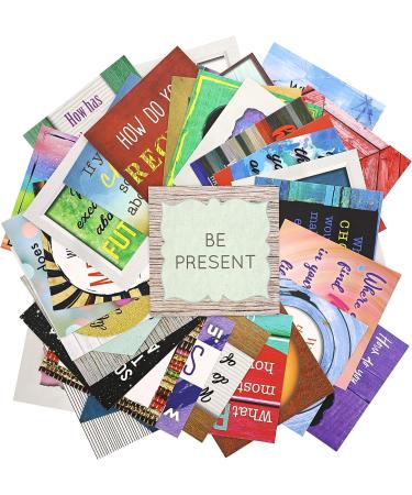 Empowering Questions Meditation Affirmation Cards - 60 Count by Paper Junkie - Buy Online on GoSupps.com