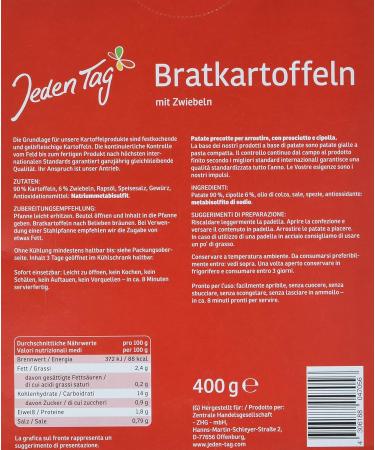 Every Day Fried Potatoes with Onions - Pack of 9 (9 x 400g) | International Shipping Available - Buy Online on GoSupps.com