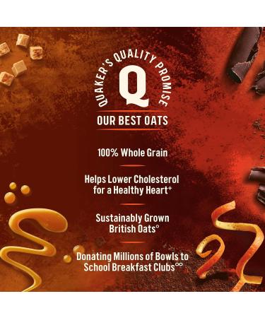 Quaker Heavenly Oats Chocolate Orange Porridge Pot 59 g (Pack of 24) Brown - Buy Online on GoSupps.com