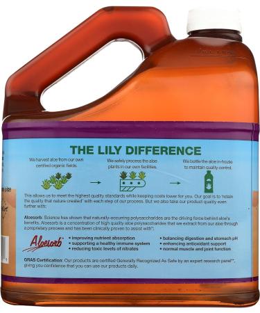 Lily of The Desert Preservative-Free Aloe Vera 1 gal - Pure and Organic - Buy Online on GoSupps.com