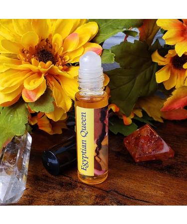 Shadow Scents Egyptian Queen Perfume for Women | Roll-on Perfume Oil | Seductive Egyptian Musk Fragrance Powdery and Woodsy - Buy Online on GoSupps.com