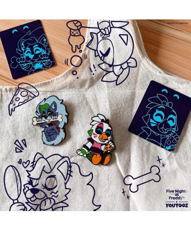 Youtooz Five Nights At Freddy's Security Breach Pin Set Official Licensed FNAF Security Breach Pins Collectors Box Includes 6 Pins By Youtooz Five Nights At Freddy's Collection Metal no gemstone - Buy Online on GoSupps.com