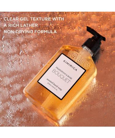 Organic Bouquet Hand Soap | Natural Hand Wash with Frangipani & Rose | Gently Cleanses & Moisturizes | 9.13 Fl Oz  - Buy Online on GoSupps.com