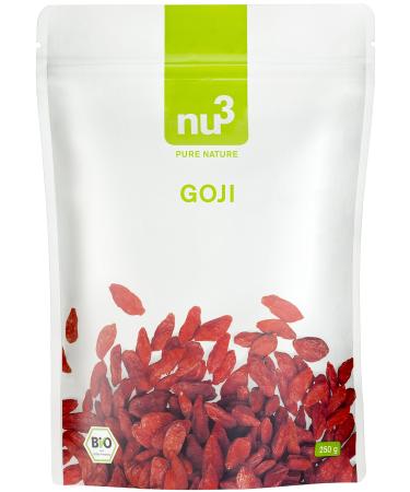 nu3 Organic Gluten-Free Goji Berries 500g