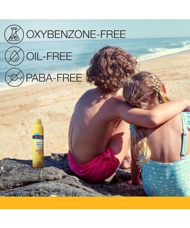 Neutrogena Beach Defense Sunscreen Spray SPF 30 - 8.5 oz | Water-Resistant, Broad Spectrum, PABA-Free, Oxybenzone-Free, Fast-Drying Sun Protection - Buy Online on GoSupps.com