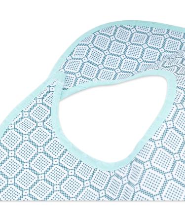 Sensalou Bib Dining Apron for Adults & Seniors - Velcro Fastener Green | Stylish & Functional Bib Apron for Dining & Cooking - Buy Online on GoSupps.com