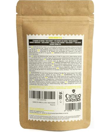 Good Mood Tea - St Johns Wort Infusion for Stress & Anxiety Relief - Natural Herbal Loose Leaf Blend (100g) - Buy Online on GoSupps.com