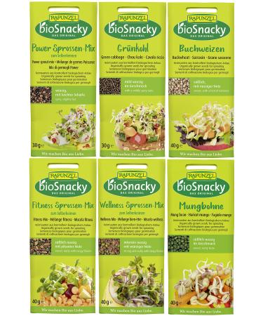 Rapunzel Sprossen Mix Organic sprouts to sprout yourself 6 types 220 g