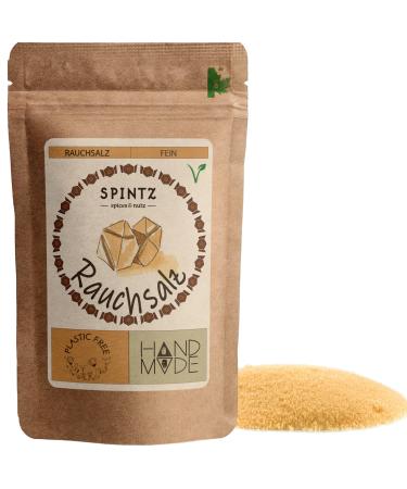 Spintz 1000g smoke salt |Hickory smoke salt |Hickory Smoked Salt |Dining salt |Smoked salt |Ideal for vegan nutrition |spicy intensive smoke salt |Plastic -free packaged 1000.0 gram - Buy Online on GoSupps.com