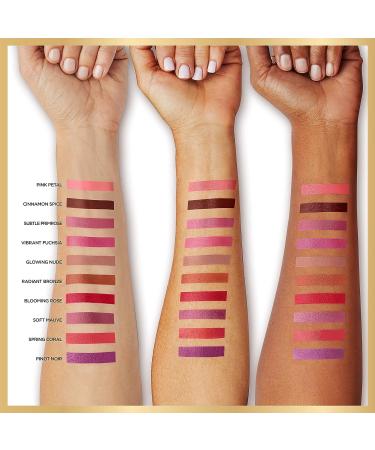 L'Oreal Paris Age Perfect Satin Lipstick 218 Radiant Bronze - 0.13 Ounce - Buy Online on GoSupps.com