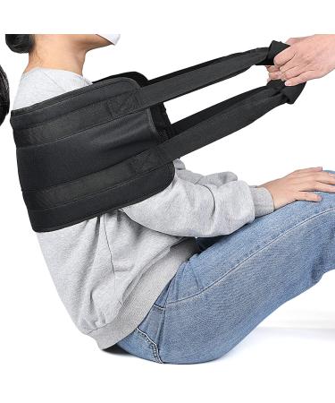 Transfer belt for patients and seniors transfer belt for patient lifter robust with mesh padded oxford-fabric transfer belt double handle transfer strap for help when moving out of bed - Buy Online on GoSupps.com