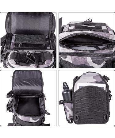 Himal Fishing Tackle Storage Bag | Waterproof Shoulder Backpack with Rod Holder | Outdoor Fishing Gear Bag Digital Camouflage - Buy Online on GoSupps.com